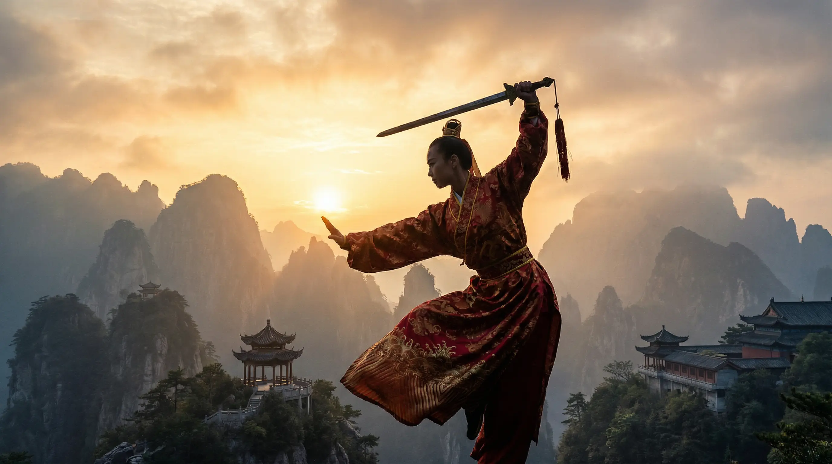 国产一线二线三线女装品牌 武术表演视频封面